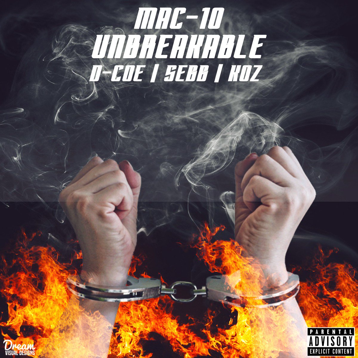 DreamVisualArt's tweet photo. MAC-10 / D-Coe, Sebb, & Koz - Unbreakable 🔥⛓ | Designed By @DreamVisualArt 💭 •
Out Now On SoundCloud & Youtube! 🎶🔥
#DreamVisualDesigns #DreamVisualArt #DreamVisuals #Dream #Visuals #Art #Music #CoverArt #MAC10 #Unbreakable #Rap #HipHop #Trap #New #2019 #Follow #Like #Share https://t.co/88M0u0nyMR
