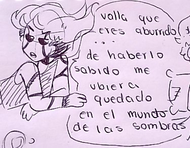 Fer_siendo_Fer's tweet photo. aqui esta! Un comic shadow💜:v me costo dibujar decentemente a shadow foxy ;;;
(Perdonen los stikers, tenia que tapar los textos de las siguientes paginas y errores de dibujo que cometi XD)Dato: foxy ya lleva una semana con S.Foxy :v #FHS #shadowfoxy
(20 favs y lo continuo) :3 https://t.co/oxxeauceE1