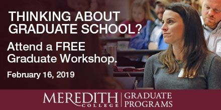 meredith_teach's tweet photo. Spots are filling up quickly, Register today!
#graduateworkshop #gradworkshop #professionaldevelopment #strongteacherschangelives #raleighevents @meredithMBA @mcstrongpoints @NutritionMC https://t.co/8t5O9kBVYs