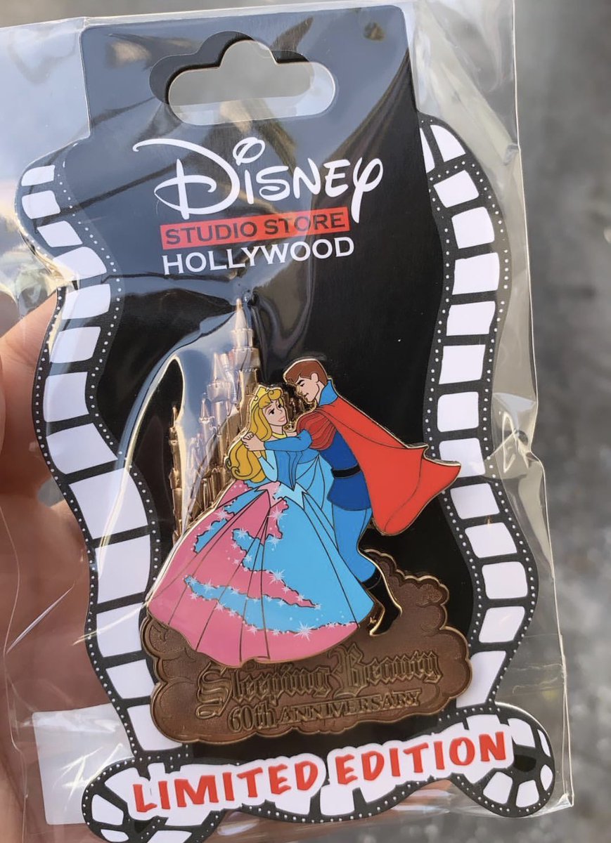 Sleeping Beauty 60th Anniversary Disney Store Pin Set - Disney