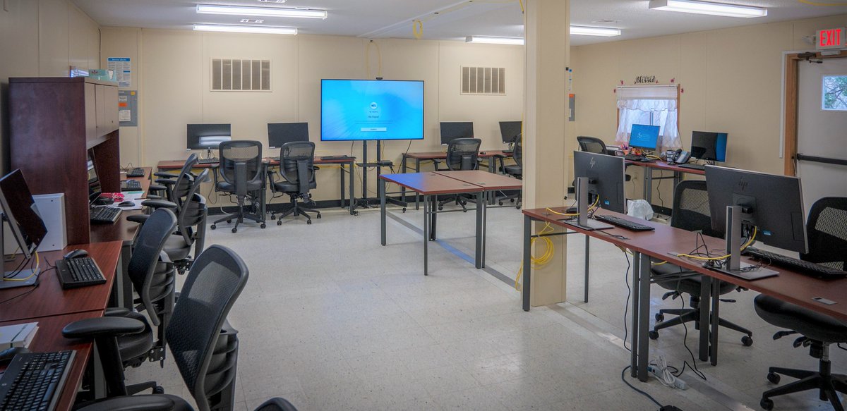 WILMOTMOD's tweet image. Take a look inside the onsite training center we provided to Mt. Washington Pediatric Hospital. They needed temporary space for training employees on a new software program they were implementing at the hospital.  #Trainingcenters #Wehelpbuildvisions