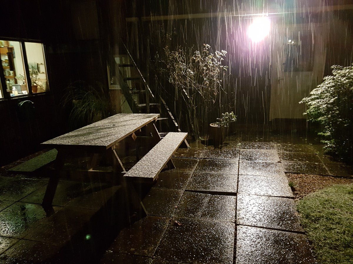 #uksnow CB24 3/10 wet but settling slowly