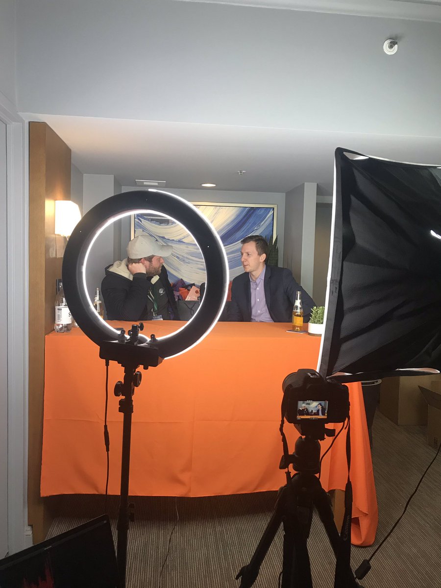 rachg522's tweet photo. Behind the sceens with @RoyWStrom and @ZachAbramowitz as they talk about life, work and #Legalweek19 #insideALM https://t.co/E38I5bJZnW