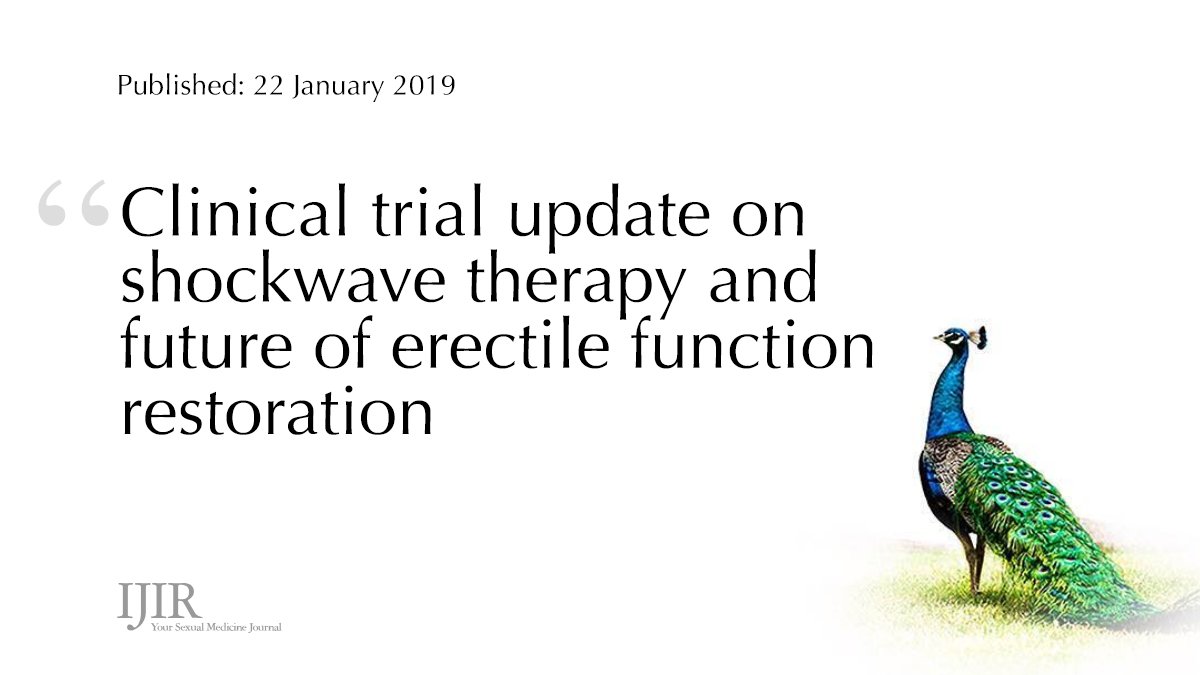 yoursexmedjour's tweet image. Check out the link: 
nature.com/articles/s4144…
@miami_urology @Patel__Premal @ranjithramamd
#erectilefunction #ESWT