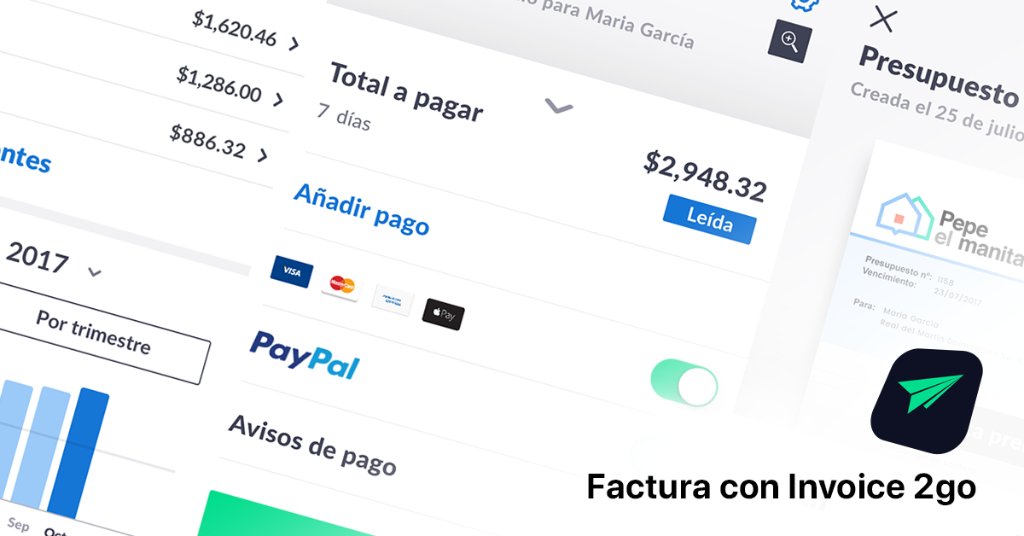 AppStoreES's tweet photo. Si administrar facturas no es lo tuyo, #Invoice2Go será tu salvación. 🙌

😉 Obtenla a un precio especial.👇
https://t.co/fK3GMaciGe https://t.co/8iNx81dKc0