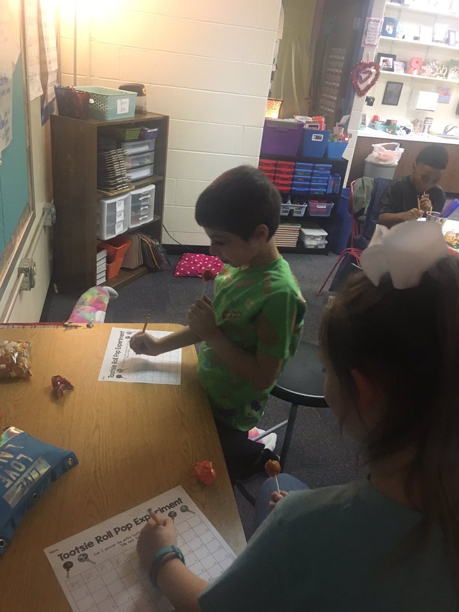 How many licks does it take to get to the center of a Tootsie Pop? Does it take 100? #METeach