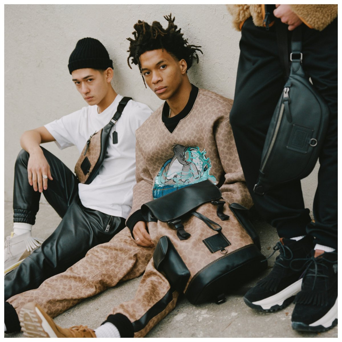 rivington backpack in signature canvas