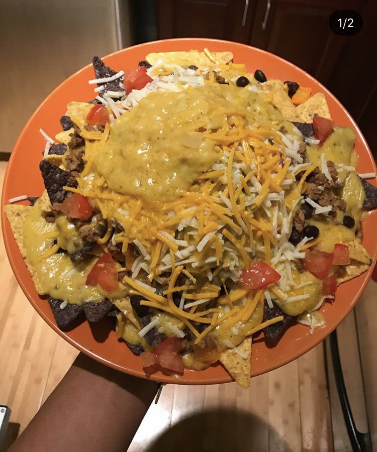 Vegan and medicated Nachos! 