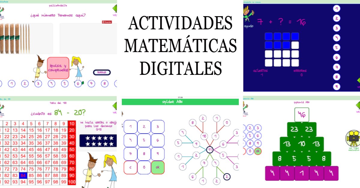 AuladeElena's tweet photo. Hoy os dejo un post que mis alumnos estaban deseando que publicara. Se trata de la página con actividades digitales que estamos utilizando en clase últimamente para practicar matemáticas. ¿La conocíais?https://t.co/U499rFqt5C #matematicas #primaria #abn #actividadesdigitales https://t.co/ayVsd0zM7O