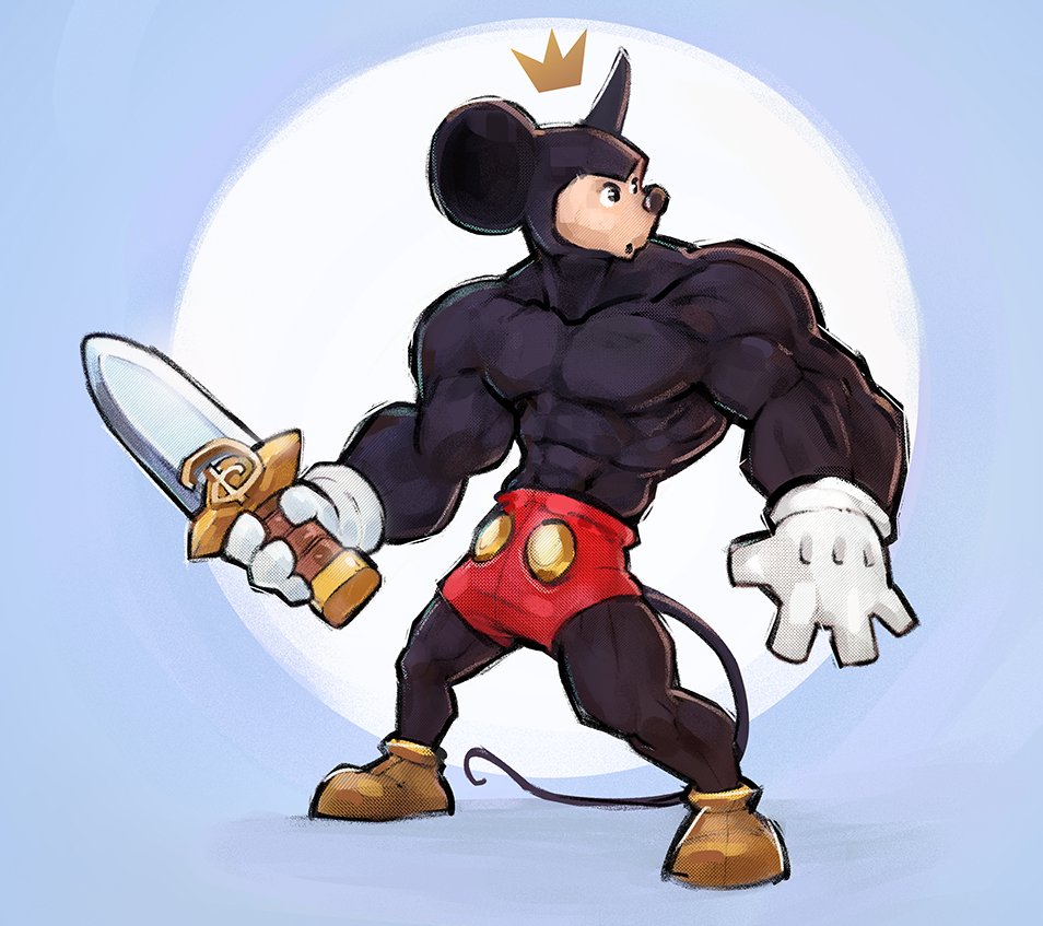 charalcow's tweet photo. There cannot be a #CharacterDesignChallenge about "mouse warrior"
witheout the king : #MickeyMouse #Disney https://t.co/feDPtEE7yF