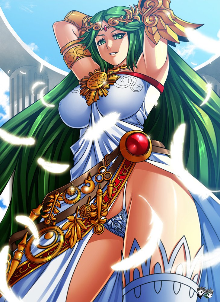 Palutena best Nintendo female don't @me jus look at dis holyness.