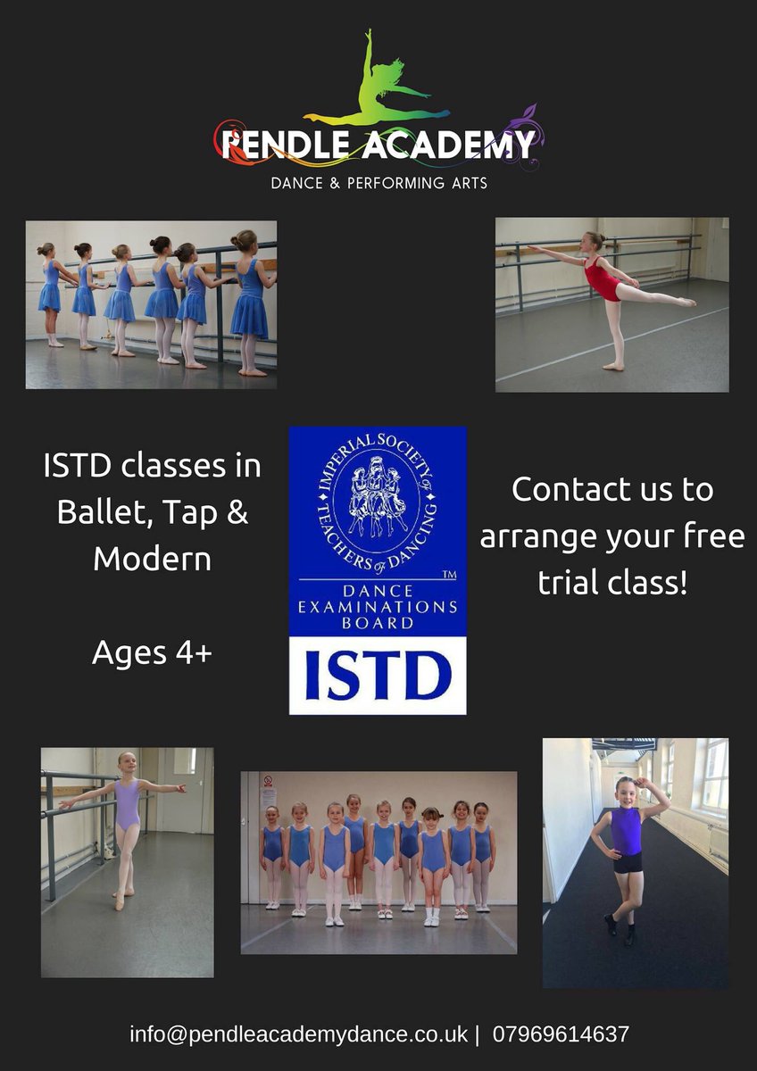 ⭐️ We are now enrolling! We have a wide range of classes from age 18months - adults! Contact us to find out more! ⭐️
#dance #istd #istdballet #istdmodern #istdtap #istdtraining #colne #pendle