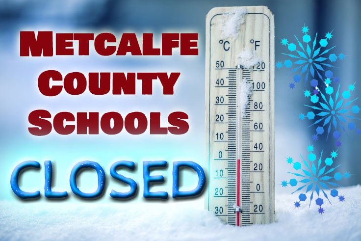 MetcalfeSchools's tweet image. Due to extremely cold temperatures and the potential for snow in the forecast, Metcalfe County Schools will be closed tomorrow, January 30, 2019. It will be NTI Day #2.