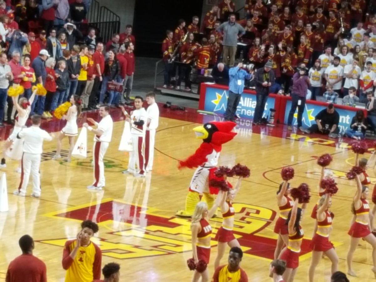 RichStoffers1's tweet photo. @AlexHalsted Hilton Coliseum should still be sold out tomorrow nite as our Top 20 ISU Men's B'ball team deserves nothg less than a great hostile, home crowd... celebratg this historic polar vortex wi hopefully a big win over Mountaineers @ISUAthletics !! #ISUhoops https://t.co/4PiBWQocbk