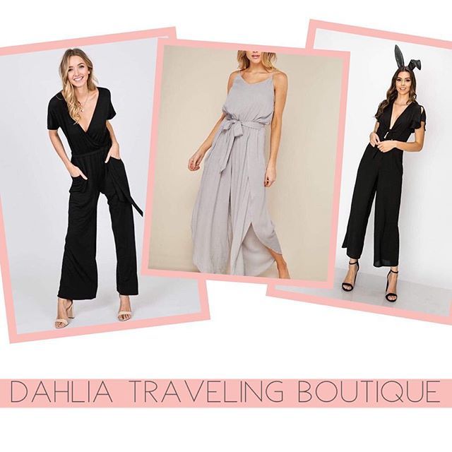 Shop from the comfort of your home...DM for availability. #romperseason #IGBoutique: @dahliatravelingboutique bit.ly/2MGeC5M
