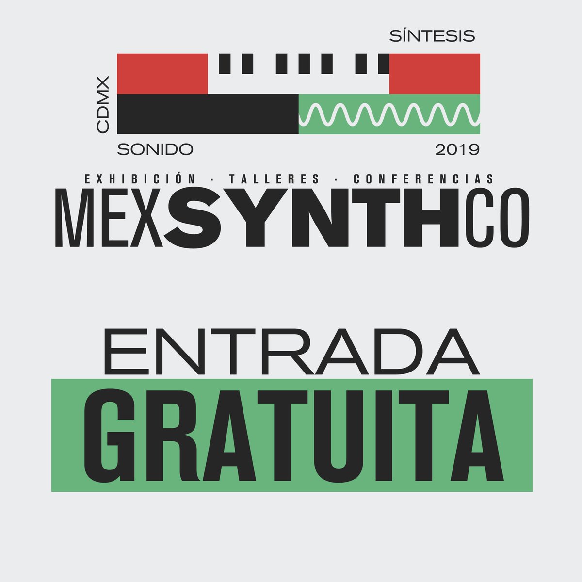 #2208Recomienda
<a href="/HolaWave/">EL TÍO DE LOS SINTETIZADORES 🎛✌🏾🤖</a> y <a href="/ccemx/">Centro Cultural de España México</a> presentan: #MexSynthCo
31 de Enero al 2 de Febrero.
Una serie de conferencias, talleres, y 2 días de exhibición con las marcas y creadores más importantes en la creciente comunidad de sintetistas, productores y especialistas de audio del país.