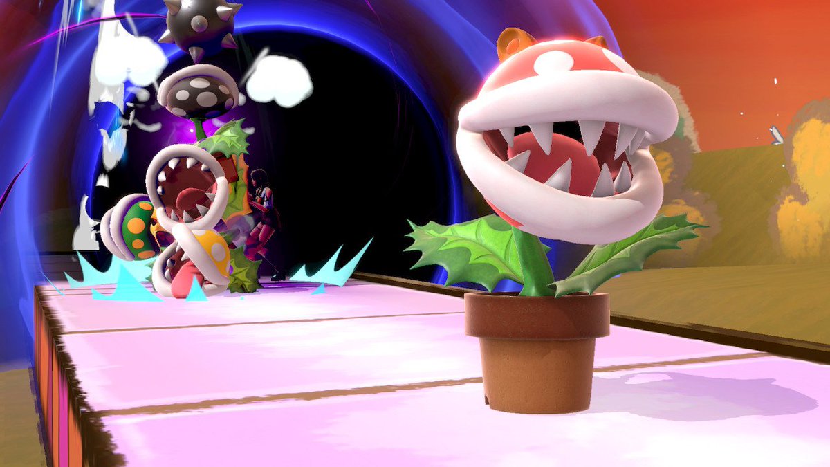 NateAndDestroy's tweet image. I would already die for my planty boy. I love him. #SmashBros #SmashBrosUltimate #NintendoSwitch