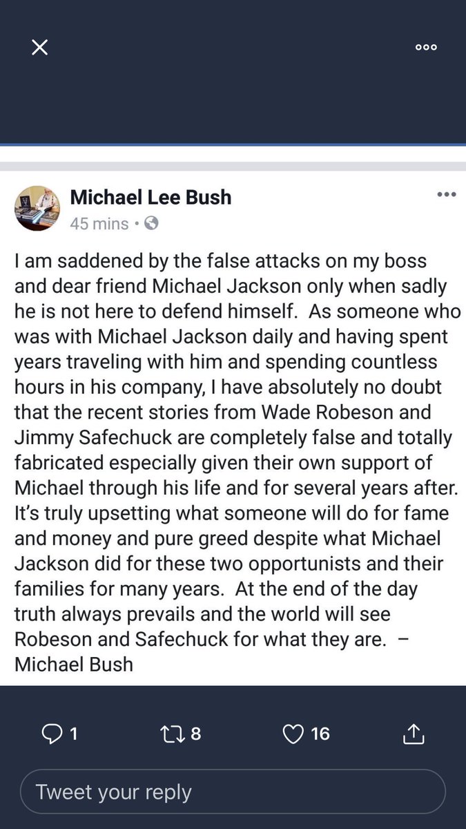 MJDoggoneLover's tweet image. Thank you Michael Bush