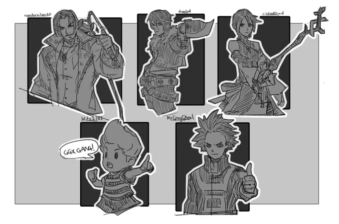 5th set of sketches. Leaving the entries open til tomorrows stream, if u wanna enter and stop by tomorrow then feel free!

https://t.co/Qu2HHW9p4A 