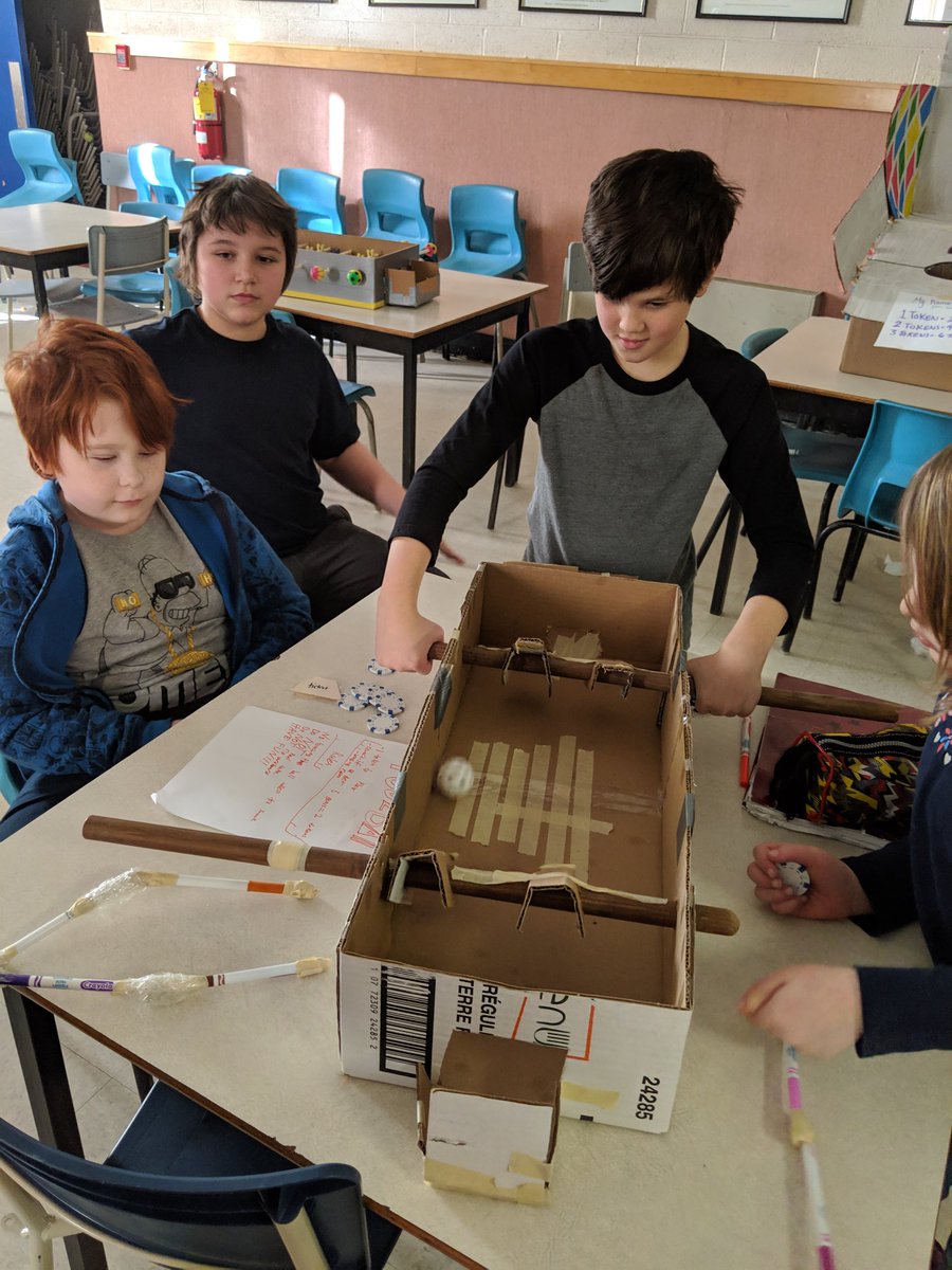 dellbrewer's tweet photo. A huge thank you to our middle school students for inviting us to explore your handmade arcade! With the help of @PeterTrusiak you made an event you should be very proud of! @KeswickValley #lowtechgames #purposefulplayinspo @ASDWLimelight https://t.co/GkcTHHEniK
