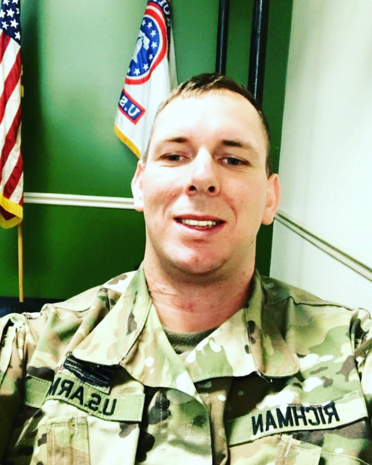 ArmyWilkins's tweet photo. Meet #ArmyRichman! I want to welcome him to the #ArmyTeamEastwood. SSG Richman has been in the Army for 15 years. His experience ranges from Military Police (31B), Medic (68W) and Supply (92Y). Ask him about his experience: 205-704-4683 direct line https://t.co/j5aMnJdS3S