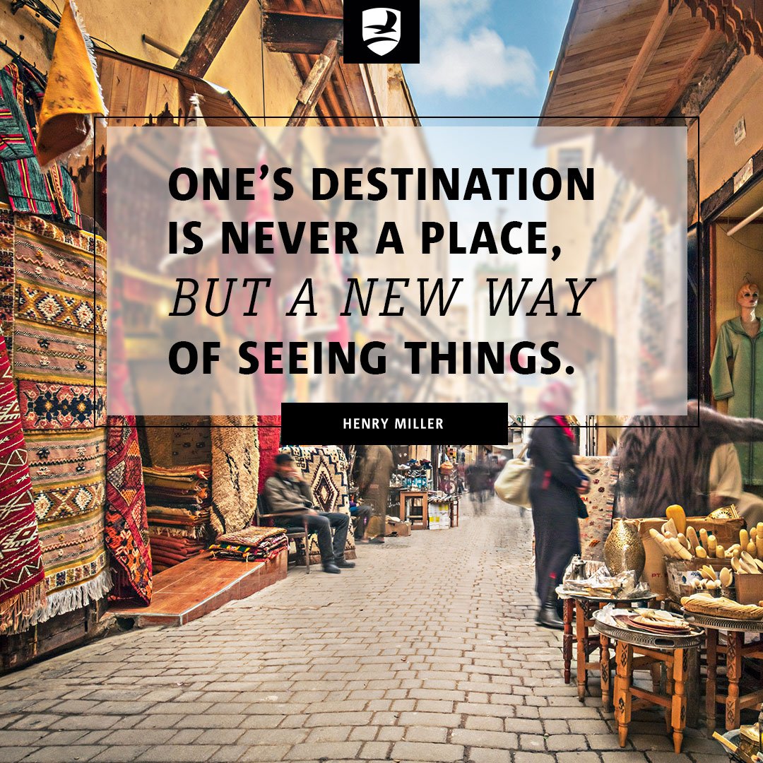 Seek new views. #TravelTuesday
