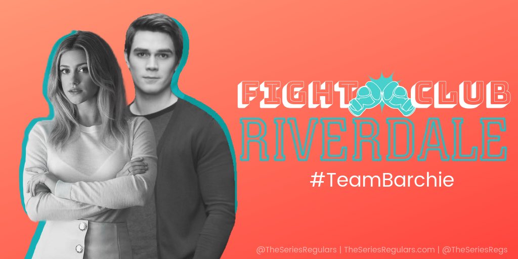 TheSeriesRegs's tweet photo. Retweet if you are #TeamBarchie for the first #TSRFightClub and be sure to tune in on Friday! #Riverdale https://t.co/ZQVmg1fq53