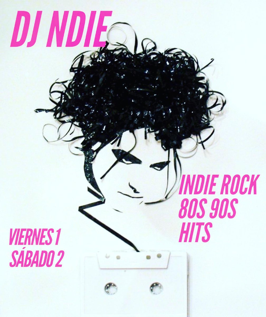 Este fin de semana nuestro dj NDIE con la mejor seleccion de musica paravti