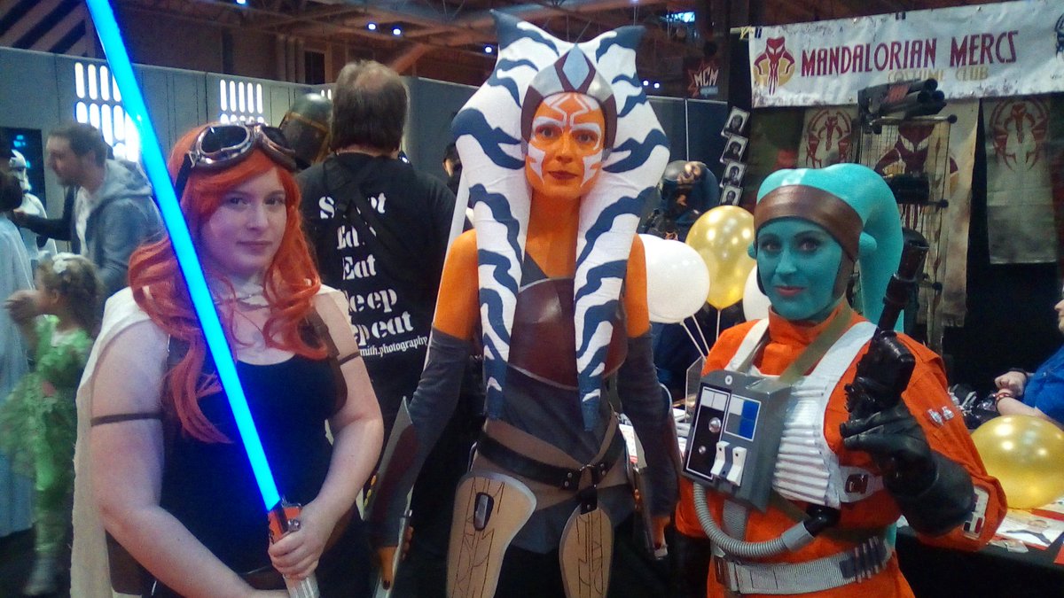 Good times at mcm comic con Birmingham 2018