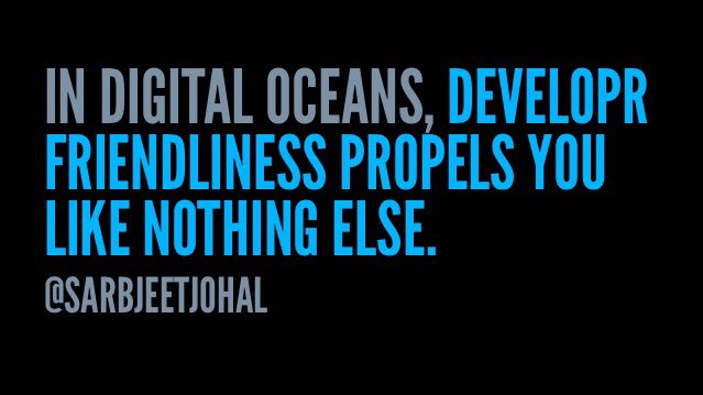 sarbjeetjohal's tweet image. In digital oceans, #developr friendliness propels you like nothing else, @Oracle needs to show more love to developers!