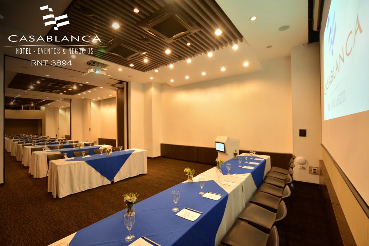 En el HotelCasaBlanca encuentras el lugar y personal idóneo que estabas buscando para realizar de tus eventos empresariales. https://t.co/zOGYnONHmt Reservas: (7) 582-1600 Ext: 1924 https://t.co/fIuoXx2c8n
