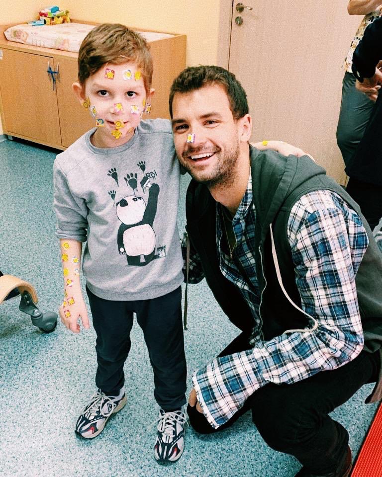 GrigorDimitrov's tweet photo. The strength, smiles and laughter of these kids made this trip to Pernik the highlight of my year so far. I'm already looking forward to the next time I'll see all of my new friends and the incredible people who have committed their lives to helping others. 🥰 🇧🇬 https://t.co/G4pLYhqpag