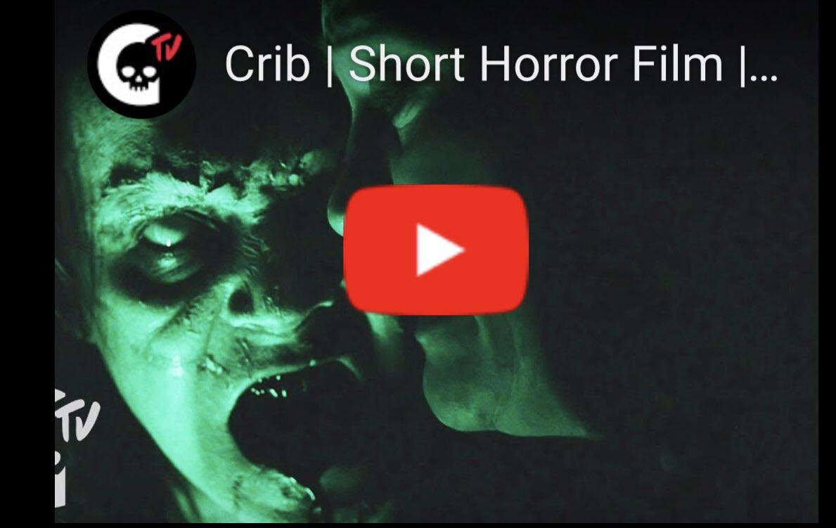 nighthorrors12's tweet photo. JUST ADDED SEVERAL NEW SCARY #HORROR #SHORTFILMS TO OUR #TerrorTube FROM THE DARKEST DEPTHS OF @CryptTV! 
COME WATCH #Crib &amp; MANY MORE FRIGHTS FOR YOUR HORROR DELIGHTS!

CLICK BELOW... IF YOU DARE!
https://t.co/61IxQWKZJ1 https://t.co/VZdhaTNaBB