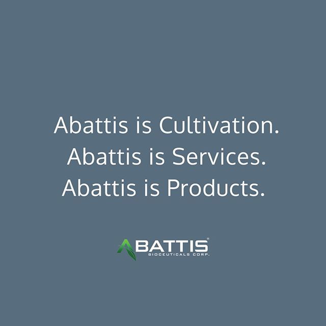 Abattis Bioceuticals is a life sciences and biotechnology company that aggregates, integrates, and invests in cannabis technologies and biotechnology services for the legal cannabis industry in Canada.