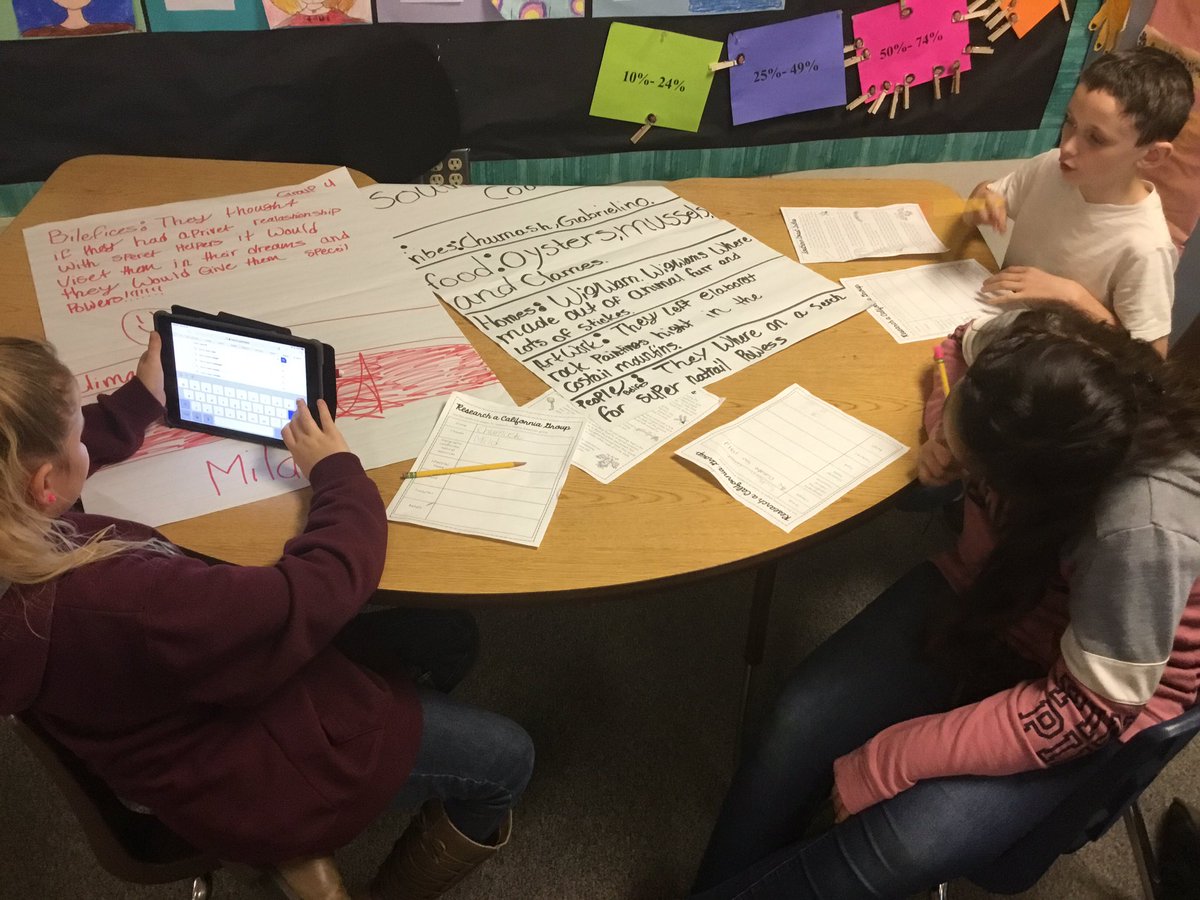 MrsOrtiz503's tweet photo. Conducting research and gathering information for their Native American project. #ogstars @OGPrincipal @MrsBoudreauxVP https://t.co/knarBYH3En