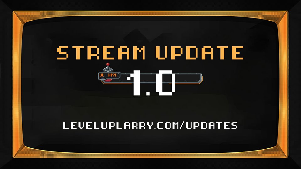 LevelUpLarry's tweet photo. Who said that mechanics were only for games? I introduce to you: Hype Levels, the all new and exclusive stream mechanic! Swing by tonight at 8:30PM CST to hear some more! Check out https://t.co/xcu2u6Rz73 for update notes! #LevelUpHype #LevelUppers #HypeLevels #TwitchAffiliate https://t.co/wI7sNZS7dU