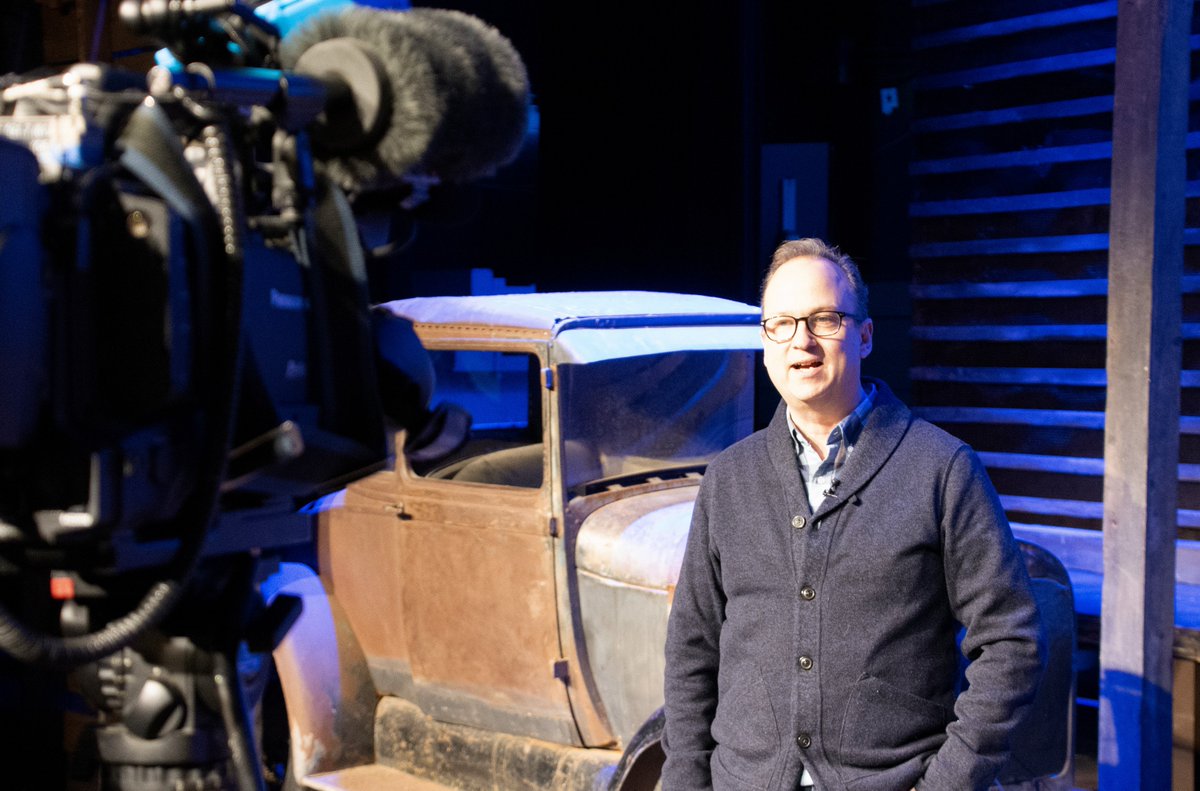 TheColonyHS's tweet photo. Thank you to @SethVoorheesTV for visiting The Colony High School to feature why @theatreattc's upcoming Bonnie &amp; Clyde show will be so unique. Tune in to @NBCDFW's 6 p.m. newscast tonight to watch the story! 🎭📺 #TATC #LISDculture https://t.co/tGHqF7XcOo