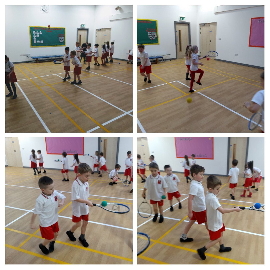 WhinhillP2's tweet photo. We learned how to hold our rackets properly and worked on controlling the ball. (We were developing our throwing skills too!) We all worked really hard and are getting there! Some of us demonstrated what we had learned to the class. #tennis, #developingourskills, @WhinhillPS https://t.co/1kj7glEOsh