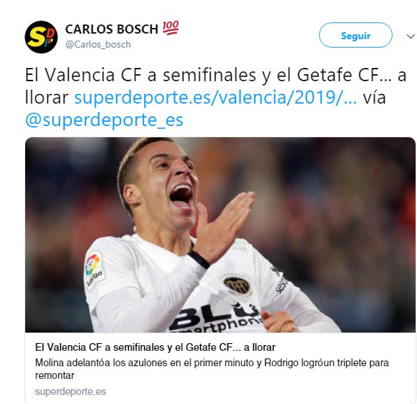 'Periodismo' dicen... #VCFGetafe #CopaDelRey