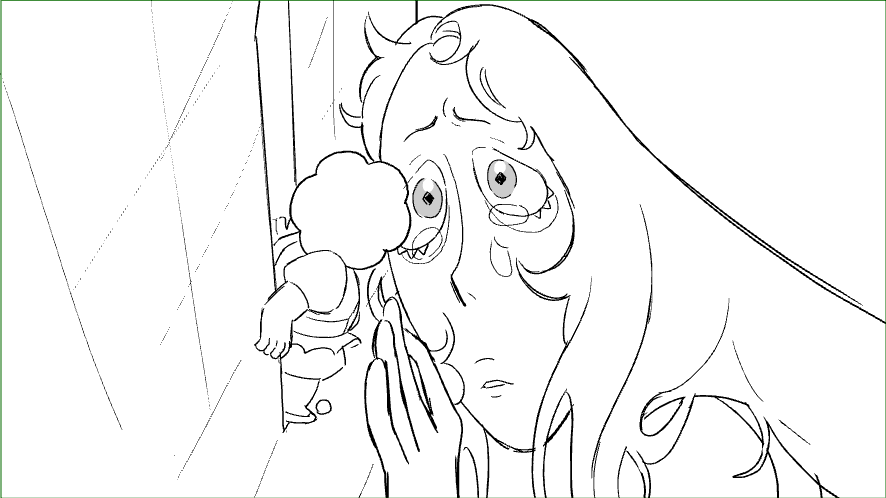 katiemitroff's tweet photo. Blue Diamond drawings from the 'Change Your Mind' ep of Steven Universe, maybe my favorite shot I did for the show https://t.co/kjrXCyKcek