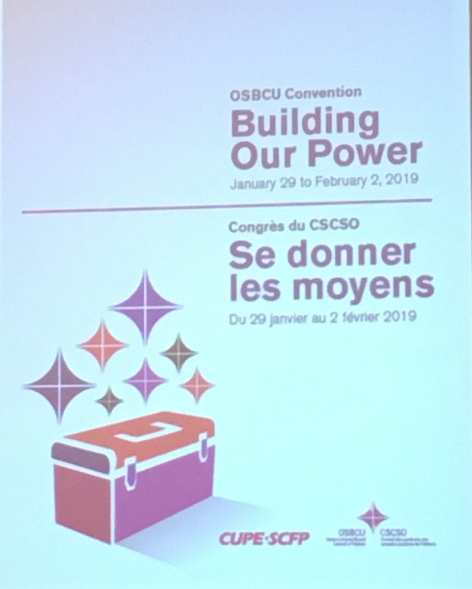 CUPE3396's tweet photo. #local3396 bargaining team ready to start the first @osbcucscso convention! @CUPEOntario #buildingourpower #strongertogether https://t.co/0eStsBOQbH