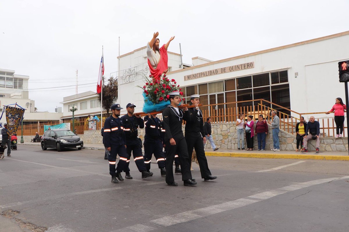 dc_quintero's tweet photo. Los días 26 y 27 de enero del 2019 se desarrolló la Gran Fiesta del Cristo sumergido en la comuna de Quintero y como Defensa Civil de Chile se prestó servicio con junto a la sede local de Valparaíso y la sede local de Quintero https://t.co/kpj1DHooX3