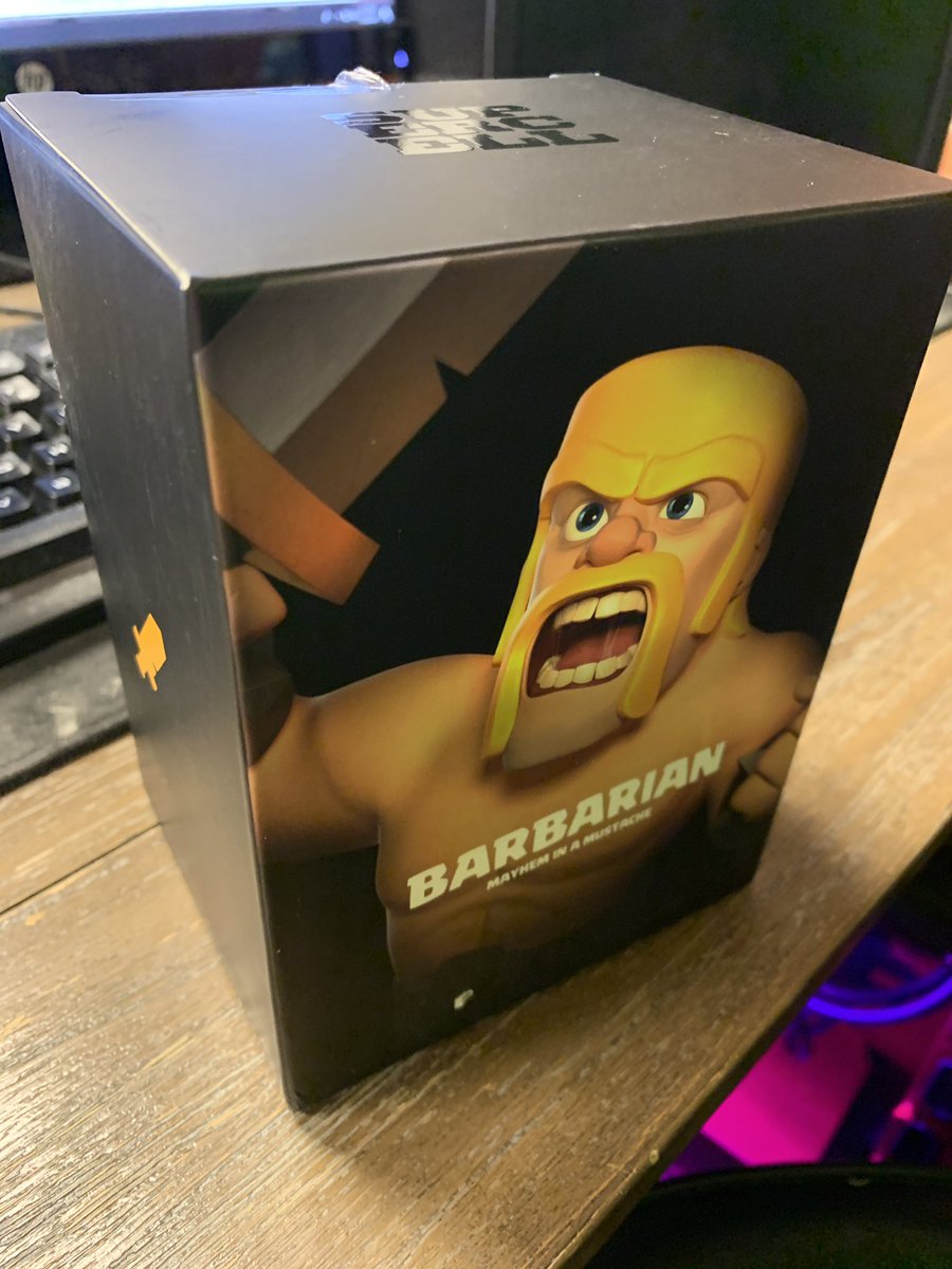 Giving away one of the rarest limited edition <a href="/supercell/">Supercell</a> items!

The “Golden Barbarian” given away to attendees of 2017 CCGS world finals in London.

🔥To Enter🔥
✅ Follow 
✅ Retweet

Bonus points to my YT subs! (not required) - goo.gl/Mdk4iN

🌎 I ship globally🌍