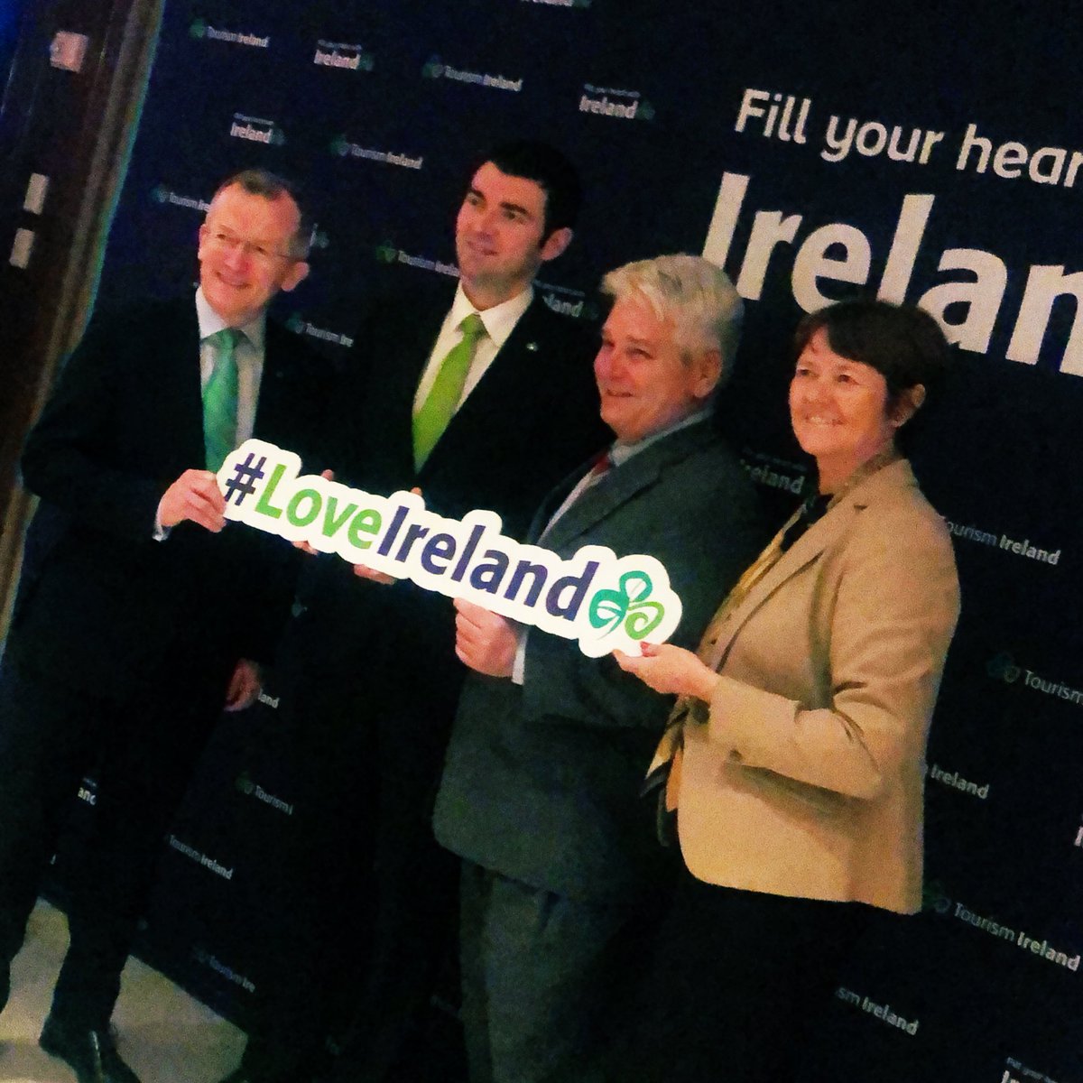 The  launch in New York of <a href="/TourismIreland/">Tourism Ireland</a> 2019 marketing campaign ‘Fill your heart with Ireland’ #TI2019 #LoveIreland