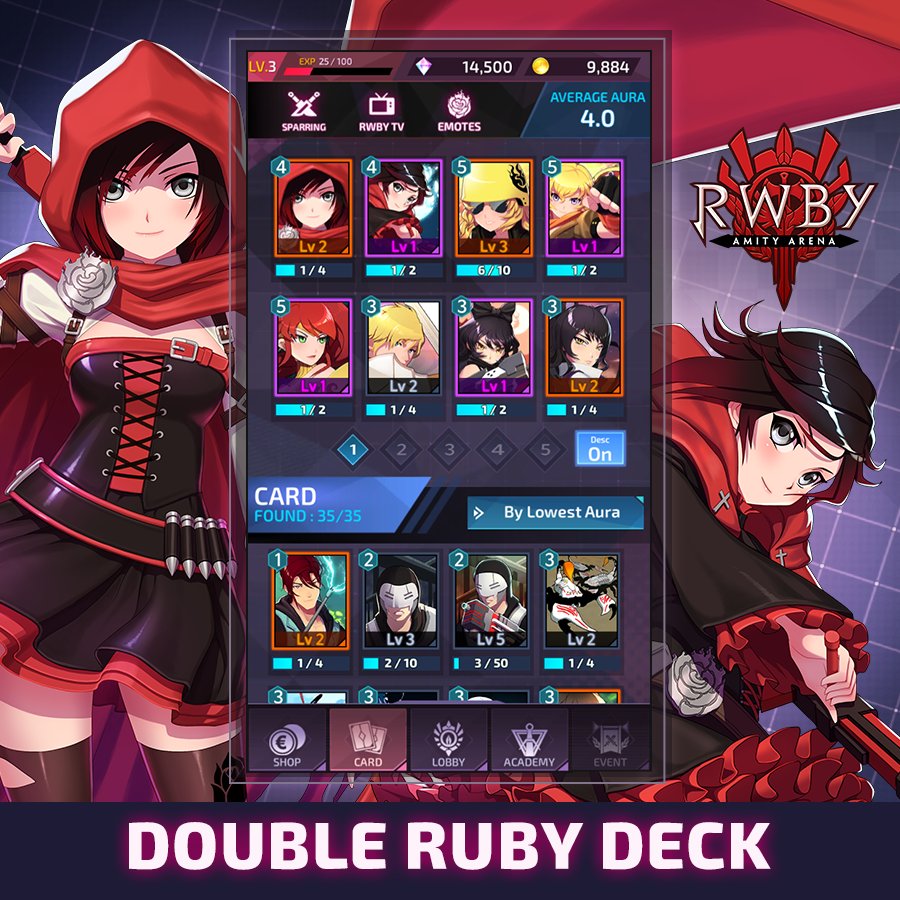 Rwby Amity Arena Sniper Ruby Got A Nice Bump In Stats From The Last Update So Is She Back On Your Team Are You Still Using The Double Ruby Rose Rwby Amity Arena Sniper Ruby Got A Nice Bump In Stats From The Last Update So Is She Back On Your Team Are You Still Using The Double Ruby Rose