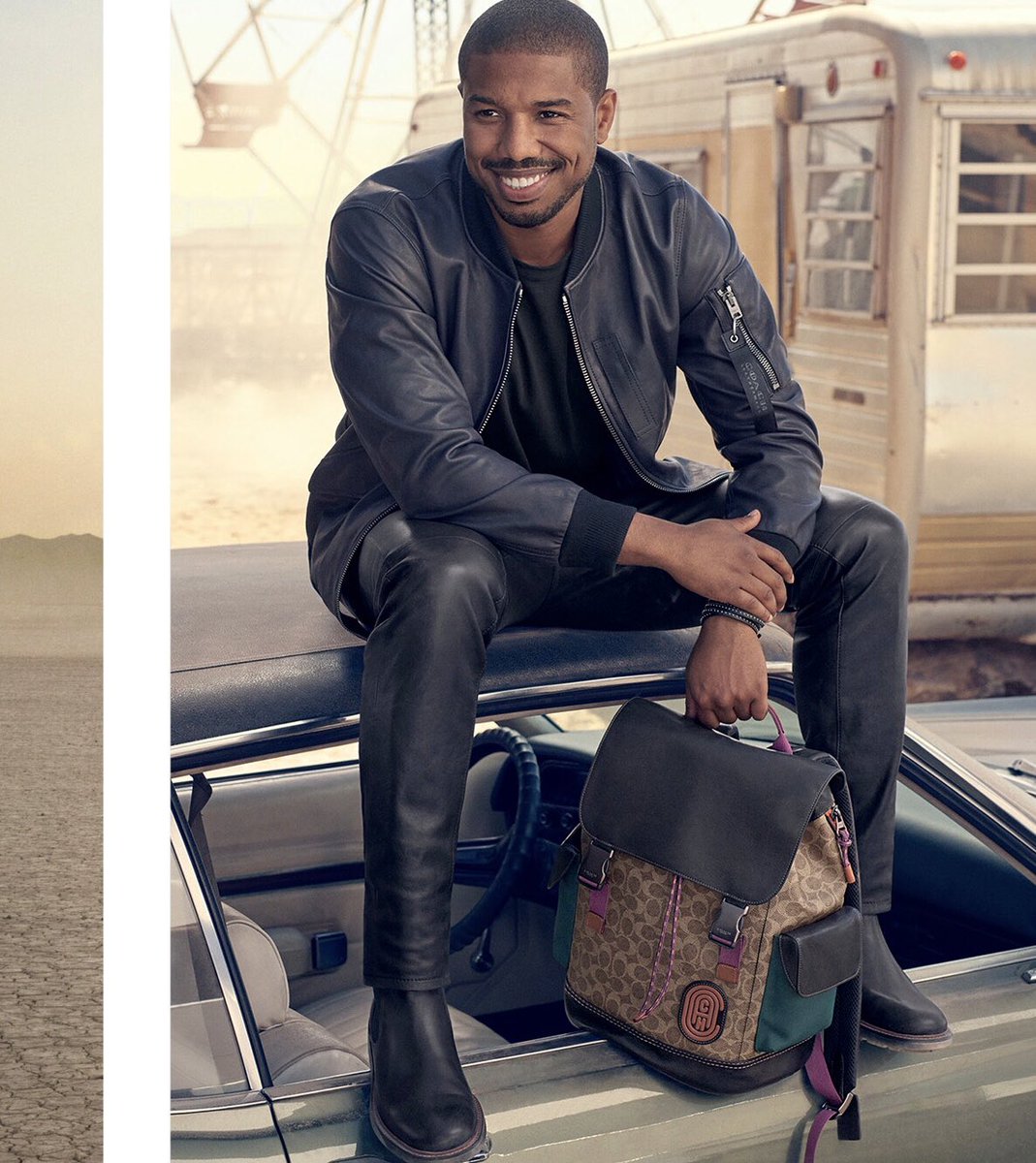 Roamingpop's tweet image. Michael B. Jordan Is the New Face of Coach. Congrats @michaelb4jordan &amp;amp; @Coach on this new partnership!