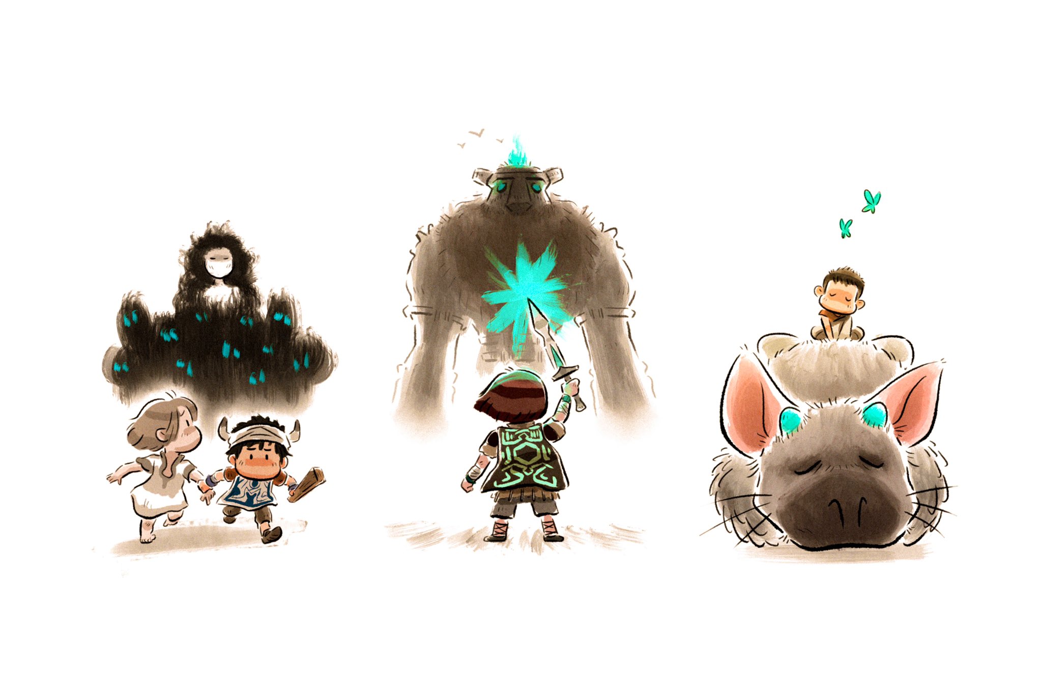 The Last Guardian Has Quite A Bit In Common With Ico And Shadow Of