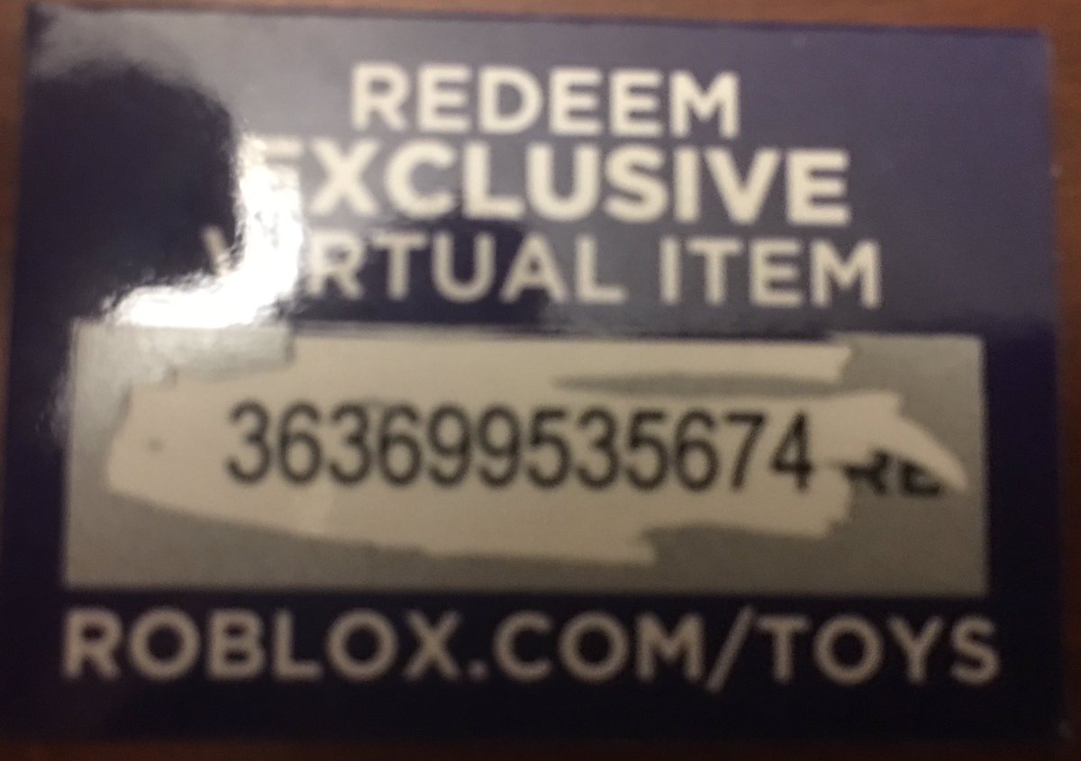 Roblox Redeem Toy Codes 2019