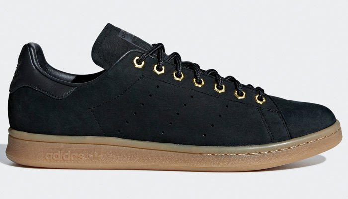 adidas stan smith wp black