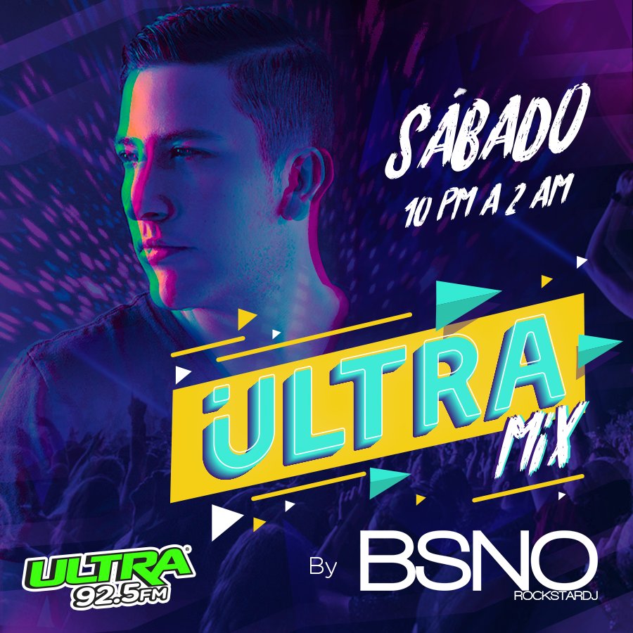 UltraRadioPue's tweet photo. ¡Este y TODOS los sábados reventarás la noche con @Bsno y todo el #efectoultra!
Sigue pendiente porque tendrá invitados cada semana.
#efectoultra #radio #music #pop #mx #dj #bsno #ultra925 #ultramix https://t.co/ff9SNf8z6x